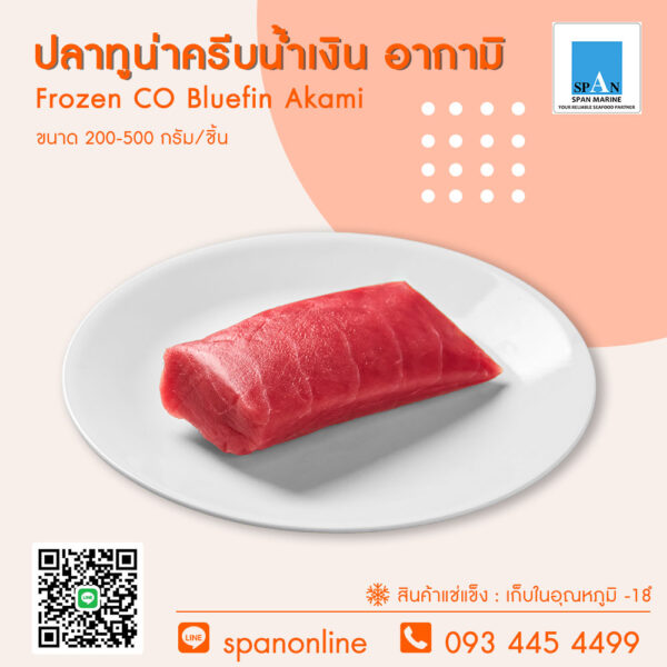 6.ปลาทูน่าครีบน้ำเงิน อากามิ